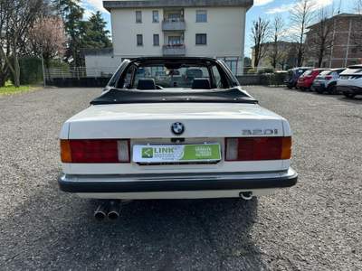 BMW Serie 3 320i 320i 2 porte Cabrio Baur ASI ORO Bianco usata Reggio Emilia