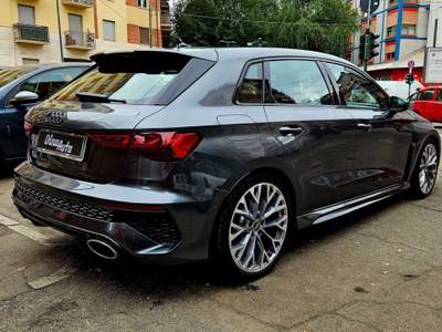 Audi RS 3 RS3 Sportback 2.5 tfsi quattro immatric. 27/12/23 Grigio usata Torino