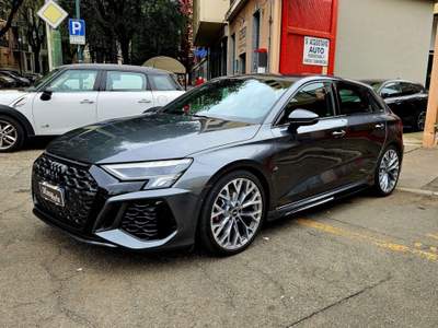 Audi RS 3 RS3 Sportback 2.5 tfsi quattro immatric. 27/12/23 Grigio usata Torino