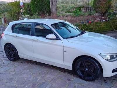 BMW Serie 1 118d . Bianco usata Flumeri