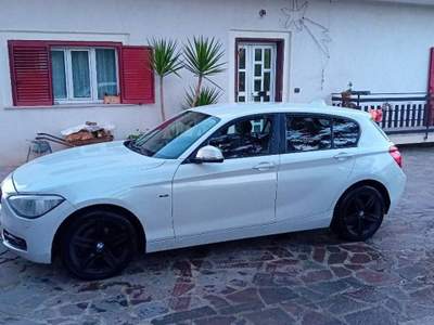 BMW Serie 1 118d . Bianco usata Flumeri