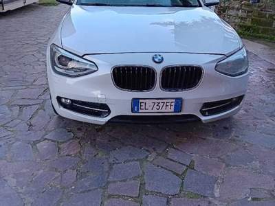 BMW Serie 1 118d . Bianco usata Flumeri