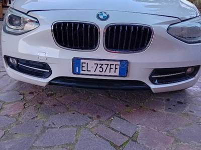 BMW Serie 1 118d . Bianco usata Flumeri