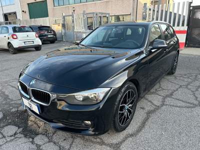 BMW Serie 3 318d d Touring Nero usata Fonte Nuova