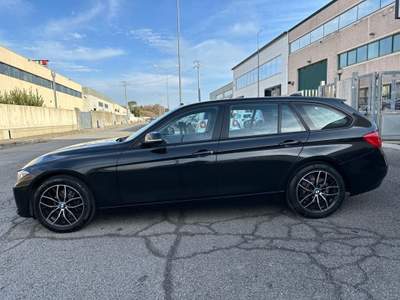 BMW Serie 3 318d d Touring Nero usata Fonte Nuova