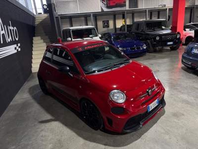 Abarth 500 ASSETTO SCARICO CERCHI DA 18 Rosso usata San Paolo d'Argon