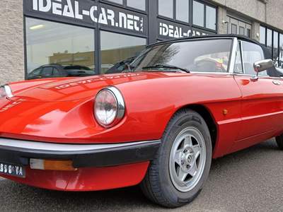 Alfa Romeo Spider 1.6 "Duetto"  certificata ASI Rosso usata Senna Comasco