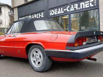 Alfa Romeo Spider 1.6 "Duetto"  certificata ASI Rosso usata Senna Comasco