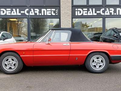 Alfa Romeo Spider 1.6 "Duetto"  certificata ASI Rosso usata Senna Comasco