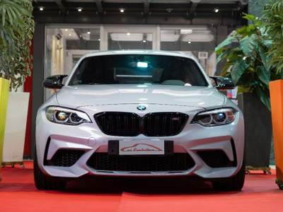 BMW Serie 2 M2 Coupé Competition 411 CV-MANUALE-POSTERIORE-UNIKAT Argento usata Noventa Vicentina