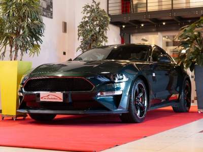 Ford Mustang Fastback 5.0 V8 TiVCT GT Bullitt-IT-UNIPROPRIETARI Verde usata Noventa Vicentina