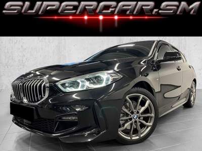 BMW Serie 1 118d D M SPORT AUTOMATICO 18'' LED LUCI AMBIENTE Nero usata Rimini