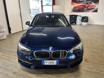 BMW Serie 1 118d d 5p. AUTOMATICO Blu/Azzurro usata Truccazzano