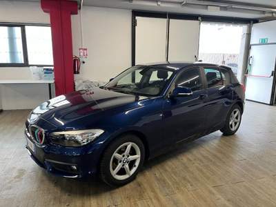 BMW Serie 1 118d d 5p. AUTOMATICO Blu/Azzurro usata Truccazzano