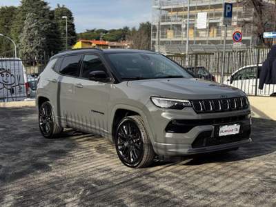 Jeep Compass 1.3 TURBO 240 CV PHEV AT6 4XE S MY22+CAM360+PELLE Grigio usata Grottaferrata