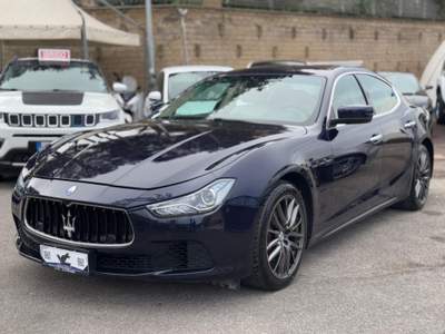 Maserati Ghibli V6 Diesel 275 CV Blu/Azzurro usata Roma