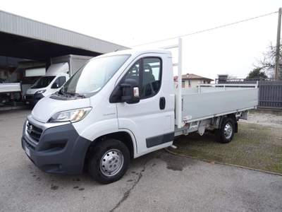 Fiat Ducato 35 2.3 MJT 130CV PMedio 3.45 Cassone 3.50 Bianco usata Maser