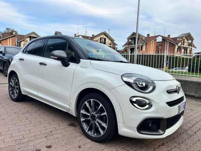 Fiat 500X 1.3 T4 150 CV DCT Sport BI-COLORE UNICO PROP. Bianco usata Rivoli