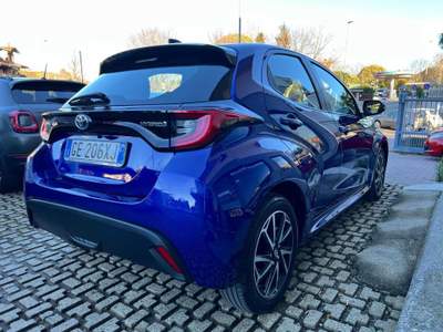 Toyota Yaris 1.5 Hybrid 5 porte Premiere occasione Blu/Azzurro usata Rivoli