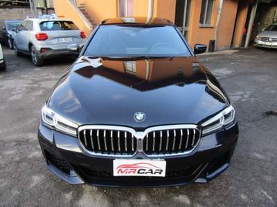 BMW Serie 5 540d 530d Touring MHEV48V xDrive MSport M Sport M-Sport Nero usata Lecco