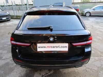 BMW Serie 5 540d 530d Touring MHEV48V xDrive MSport M Sport M-Sport Nero usata Lecco
