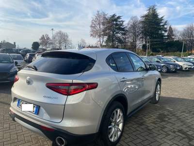 Alfa Romeo Stelvio 2.2 Turbodiesel 190 CV AT8 Q4 Business Argento usata Treviso