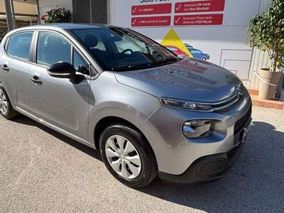 Citroen C3 PureTech 83 S&S Live Argento usata Porto Empedocle