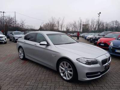 BMW Serie 5 524d d xdrive Msport auto E6 Argento usata Abbiategrasso