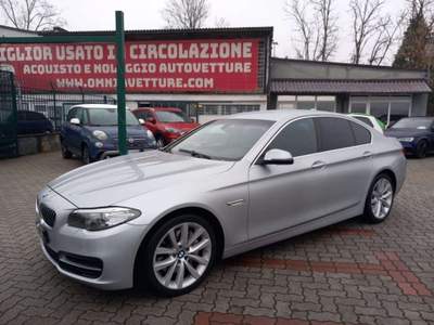 BMW Serie 5 524d d xdrive Msport auto E6 Argento usata Abbiategrasso