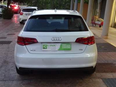 Audi A3 SPORTBACK 1.6 TDI 110 CV Bianco usata Quartu Sant'Elena