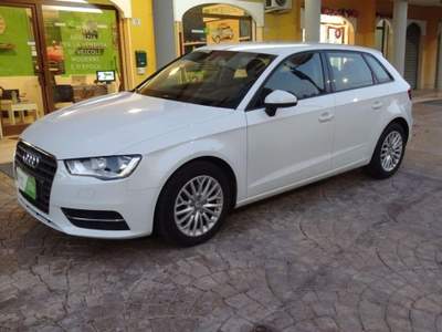 Audi A3 SPORTBACK 1.6 TDI 110 CV Bianco usata Quartu Sant'Elena