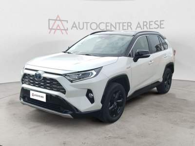 Toyota RAV4 RAV4 2.5 HV (222CV) E-CVT AWD-i Style Bianco usata RHO