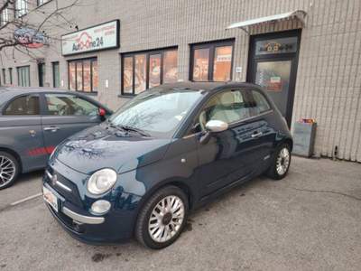 Fiat 500 1.2 Lounge Dualogic AUTOMATICA - NEOPATENTATI Blu/Azzurro usata Bareggio