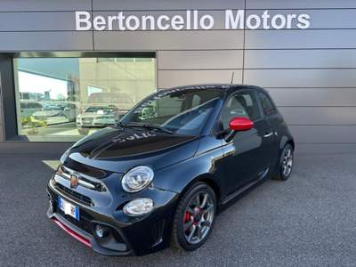 Abarth 595 1.4 Turbo T-Jet 165CV RED PACK-CARPLAY-SENSORI Nero usata Castelfranco Veneto
