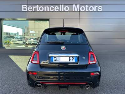 Abarth 595 1.4 Turbo T-Jet 165CV RED PACK-CARPLAY-SENSORI Nero usata Castelfranco Veneto