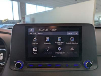 Hyundai Kona 1.6 CRDI Hybrid Bianco usata Limena