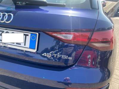 Audi A3 SPB 40 TFSI e S tronic Advanced plug in Blu/Azzurro usata Treviso
