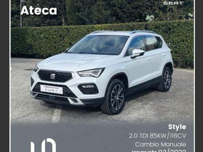 Seat Ateca TDI Style 85KW/116CV Bianco usata Polla