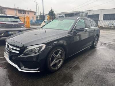 Mercedes-Benz Classe C d S.W. Auto Premium Nero usata COLOGNO MONZESE