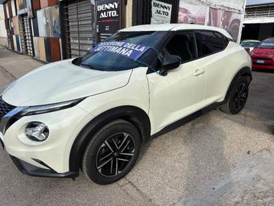 Nissan Juke 1.0 DIG-T 114 CV DCT Acenta Bianco usata Afragola