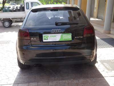 Audi A3 2.0 TDI S-LINE 140 CV Nero usata Quartu Sant'Elena