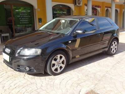 Audi A3 2.0 TDI S-LINE 140 CV Nero usata Quartu Sant'Elena