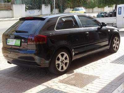 Audi A3 2.0 TDI S-LINE 140 CV Nero usata Quartu Sant'Elena