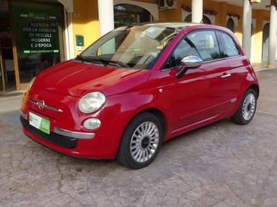 Fiat 500 1.3 M.JET 75 CV LOUNGE Rosso usata Quartu Sant'Elena