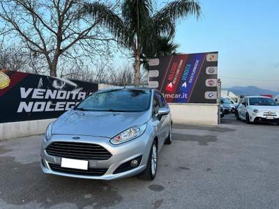 Ford Fiesta 1.4 5p. Bz.- GPL Titanium Grigio usata Nola