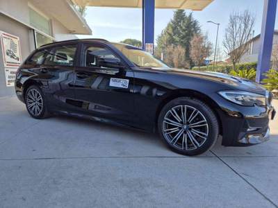 BMW Serie 3 318d d Touring Business Advantage aut. Nero usata Montebelluna