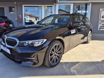BMW Serie 3 318d d Touring Business Advantage aut. Nero usata Montebelluna