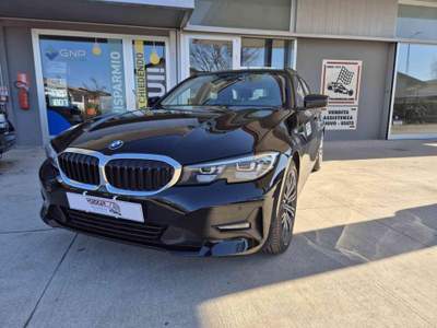 BMW Serie 3 318d d Touring Business Advantage aut. Nero usata Montebelluna
