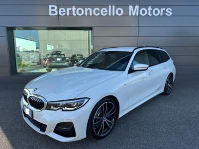 BMW Serie 3 320d 2.0 d 190cv 48V Touring M-SPORT MSPORT IVA ESPOSTA Bianco usata Castelfranco Veneto