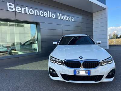BMW Serie 3 320d 2.0 d 190cv 48V Touring M-SPORT MSPORT IVA ESPOSTA Bianco usata Castelfranco Veneto